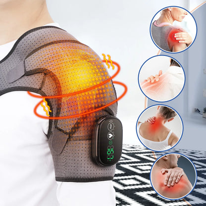 Relievio - 3-in-1 Shoulder, Elbow, Knee Heat Massager