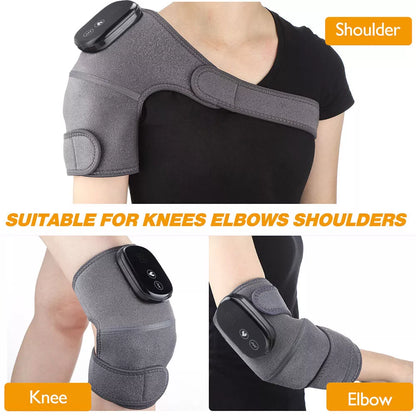 Relievio - 3-in-1 Shoulder, Elbow, Knee Heat Massager